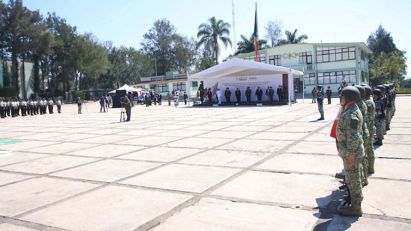 Toma de protesta en la 26/a zona militar